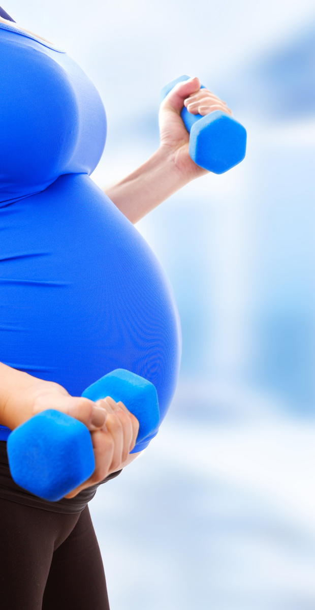 What types of physical activity are appropriate for pregnant women?