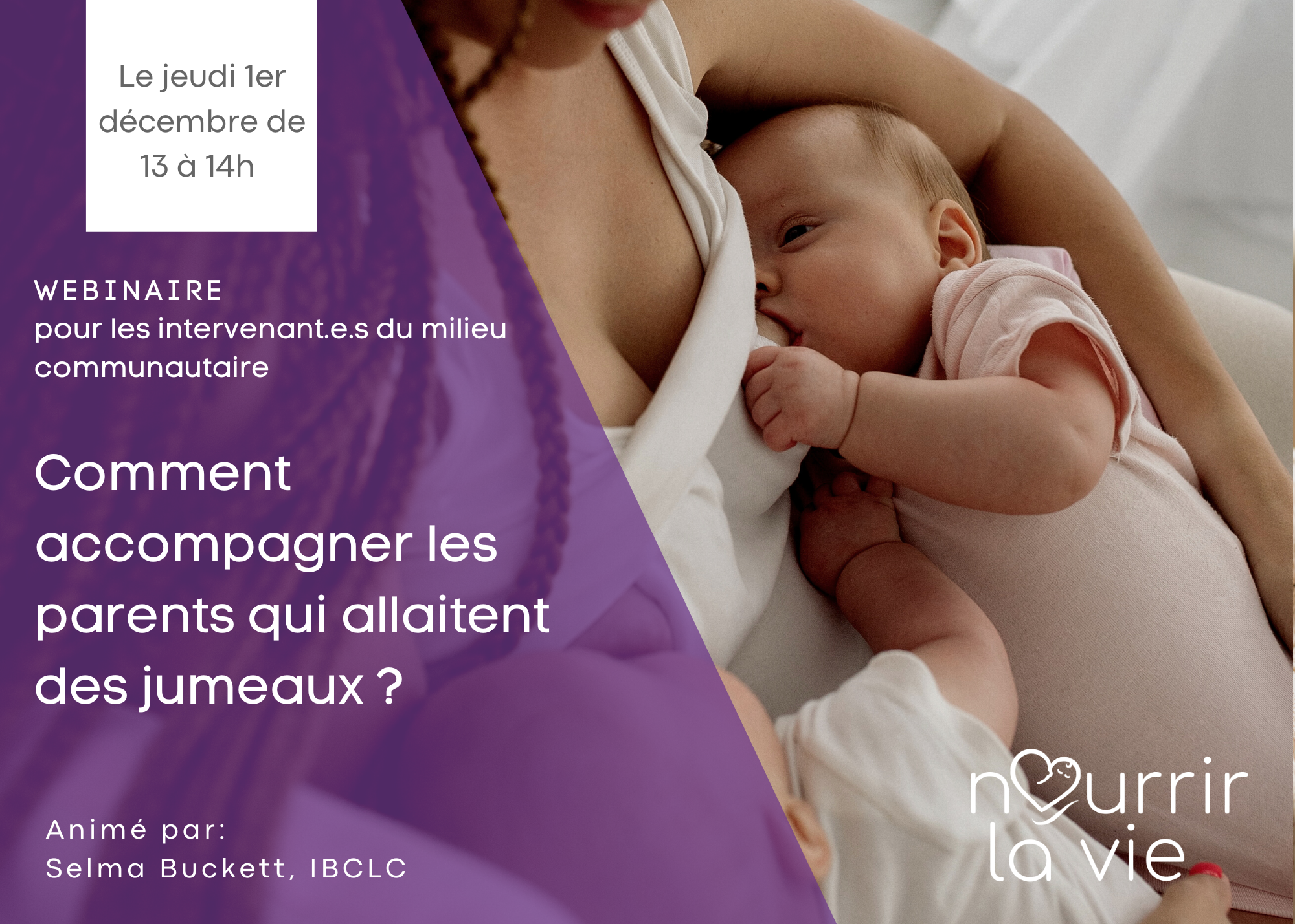 Comment accompagner les parents qui allaitent des jumeaux ?