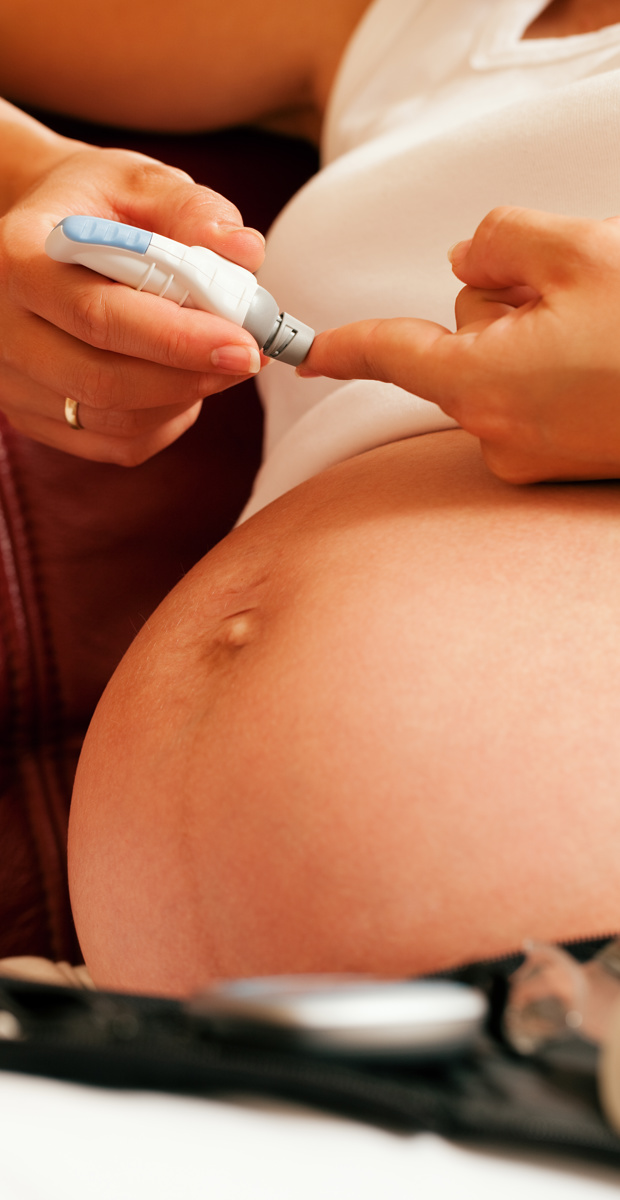 Can gestational diabetes cause the development of diabetes after delivery?