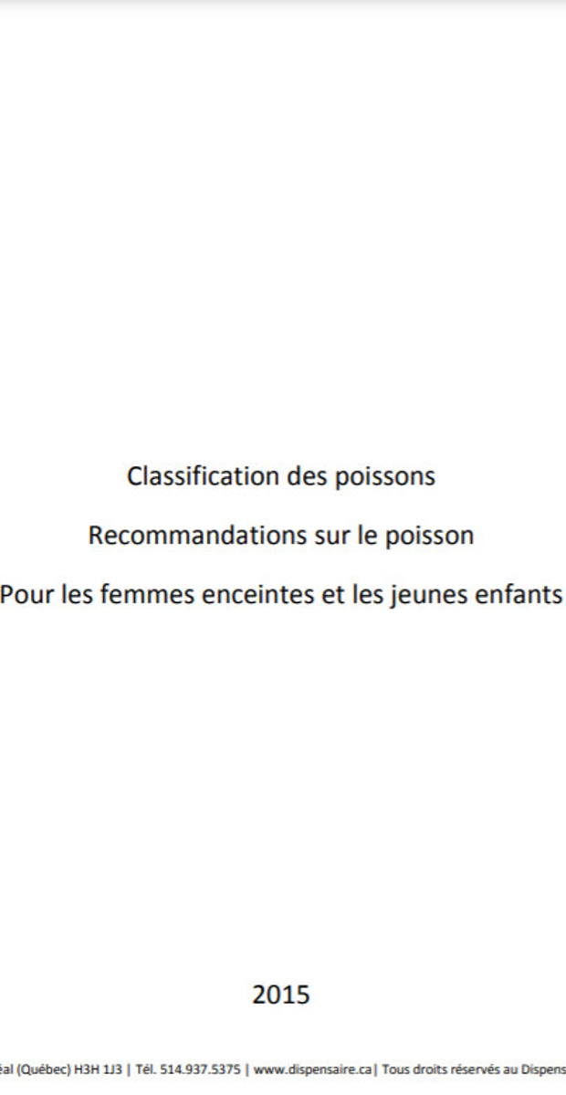 Classification des poissons