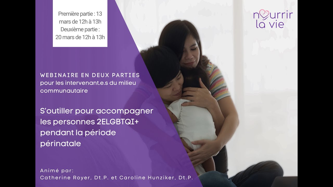 S’outiller pour accompagner les personnes 2ELGBTQI+ pendant la période périnatale